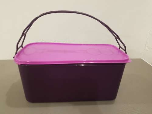 Tupperware Carry Away High Purple