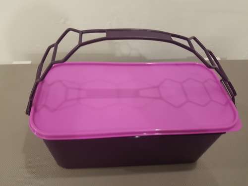 Tupperware Carry Away High Purple