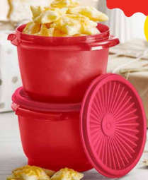 Tupperware Star Bowl (Red)