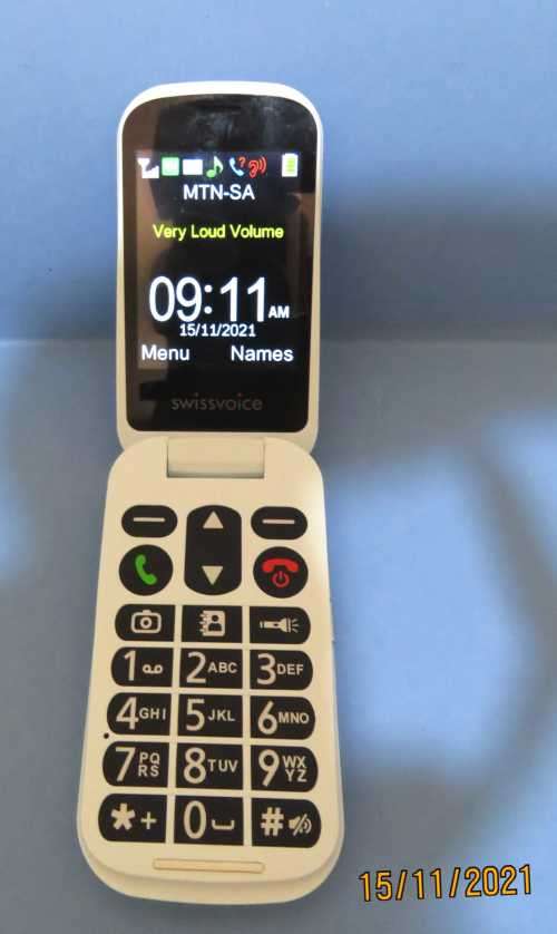 SwissVoice Mobile phone for the elderly