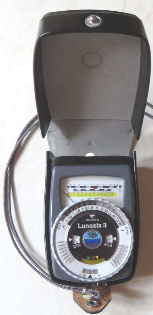 GOSSEN LUNASIX 3 PHOTOGRAPHIC LIGHTMETER