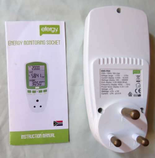 ELECTRICAL POWER MONITORING PLUG-IN METER