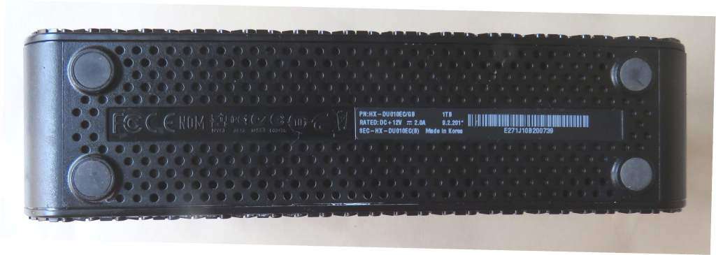 SAMSUNG 1 TB EXTERNAL FULL-SIZE USB HARD DRIVE