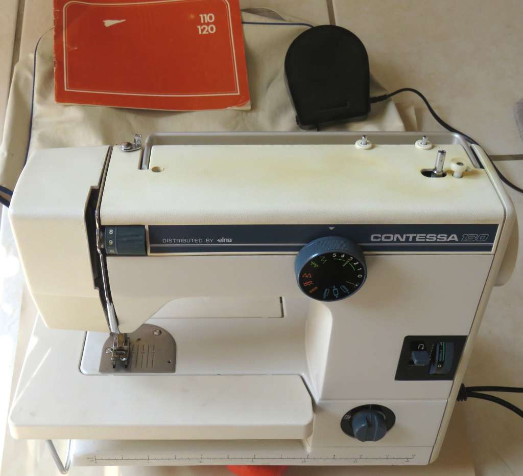OLDER CONTESSA SEWING MACHINE BY ELNA IN EXCELLENT CONDITION