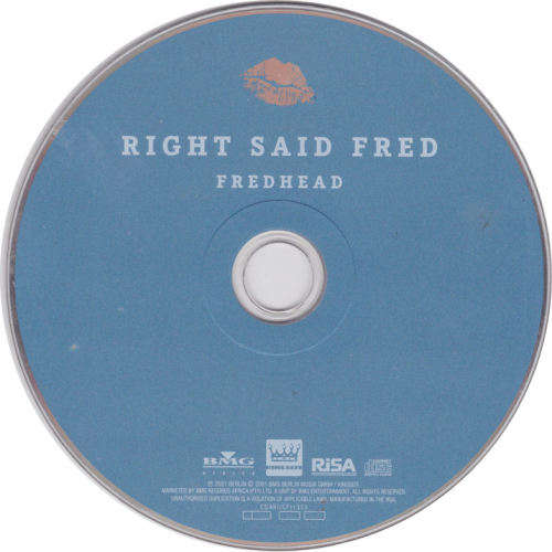 Right Said Fred - Fredhead CD - CDARI(CF)1355