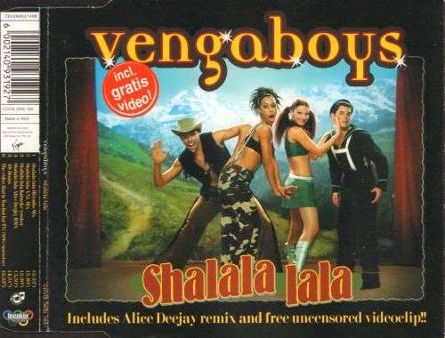 Vengaboys - Shalala Lala CD Single - CDVIS(WS)163