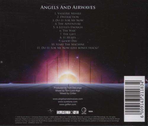 ANGELS and AIRWAVES - We Don`t Need To Whisper - South African CD - STARCD7016 *NEW*