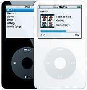APPLE  IPOD  CLASSIC    30 GB ( BLACK )    .   A1136  .  5 th    GENERATION .