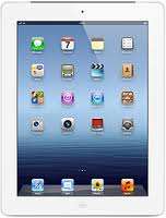 APPLE  IPAD 4   128 GB  WIFI  ( WHITE )  + SMART  POUCH , CHARGER AND USB .  10 / 10