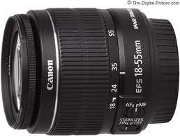 CANON      LENS  18-55 MM  .   1:3.5-5.6         IMAGE        STABILIZER  II