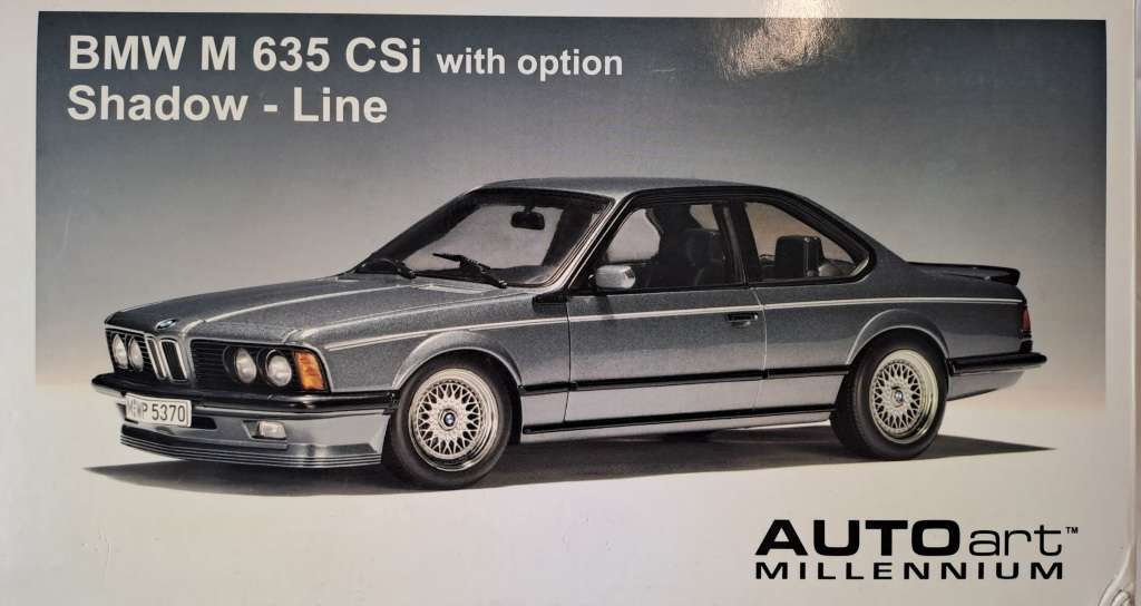 BMW M 635 CSI Shadow line Scale 1:18