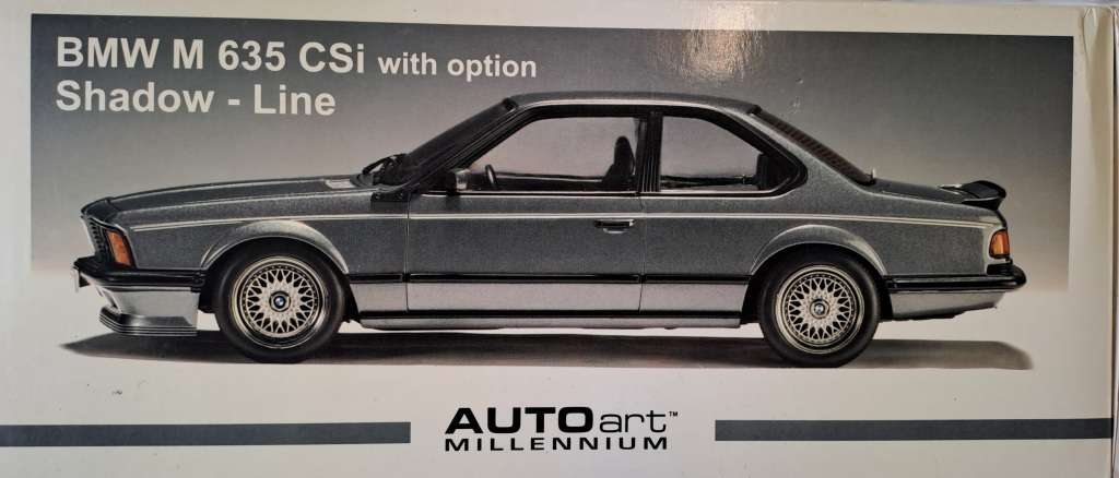 BMW M 635 CSI Shadow line Scale 1:18