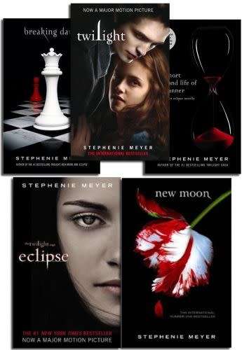 Twilight saga 1 to 5 ebook **Free shipping**