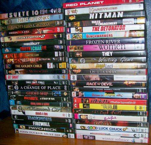 *** FOURTY EIGHT ORIGINAL DVD'S !!! *** DRAMA, ROMANCE ETC ETC ***