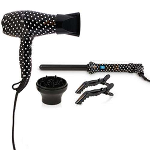 Luxury Beauty Kits - Ultimate Style Set Polka dot black