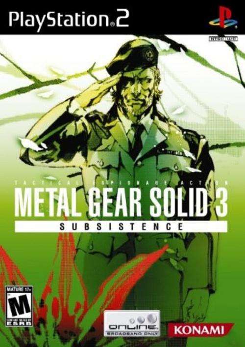 Metal Gear Solid 3 (subsistence) Ps2 PAL original - OldmanIT bargain deal - what else I got?