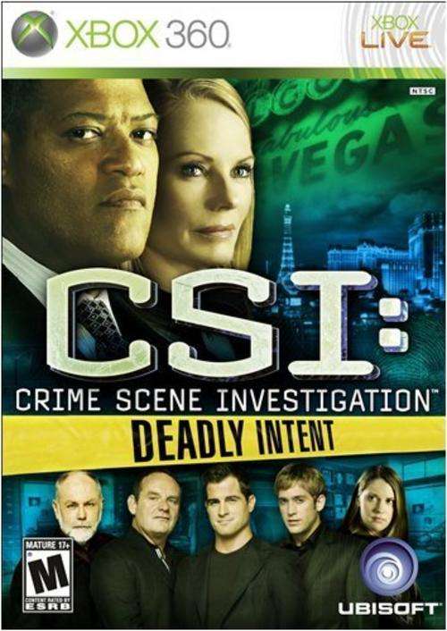 CSI: Crime Scene Investigation: Deadly Intent (Xbox)  (NEW)