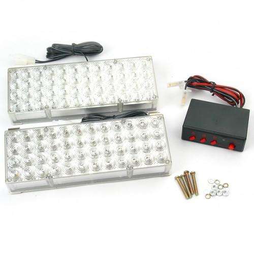 Strobe light set - Blue high intensity leds