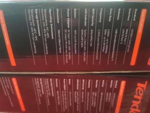 Tenda AC6 AC1200 Smart Dual-band WiFi Router-Normal Price R580