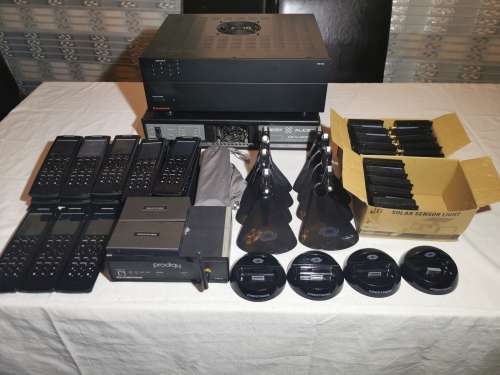 Home Theatre/Automation - Crestron Touch Screen Remotes / Docking stations / Receivers/ Amplifiers