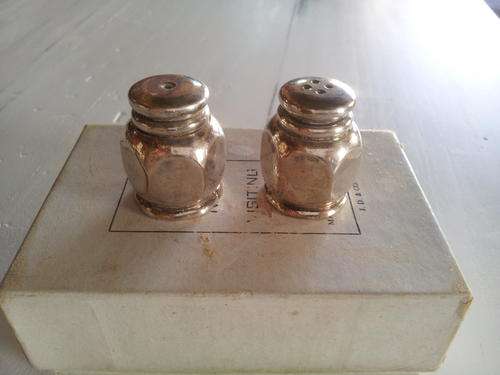 Silver salt and pepper set