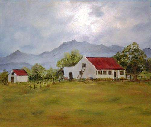 Landscape  2-  450mm x 350mm  = OIL