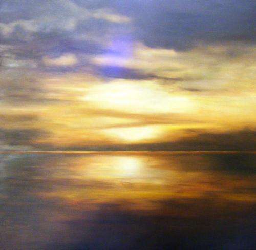 Sunset in oil  450 x 450