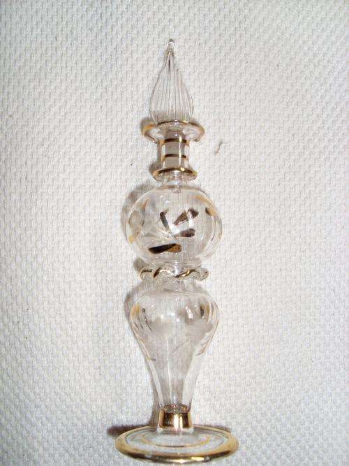 Handmade Perfume Bottle "Gold" 02