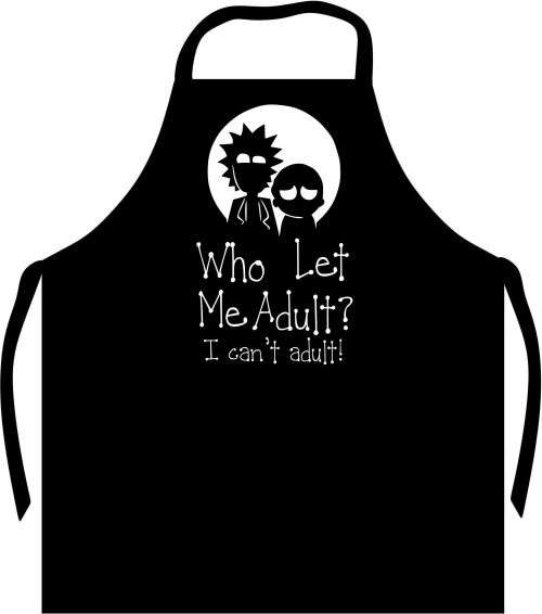 Apron - Rick & Morty theme