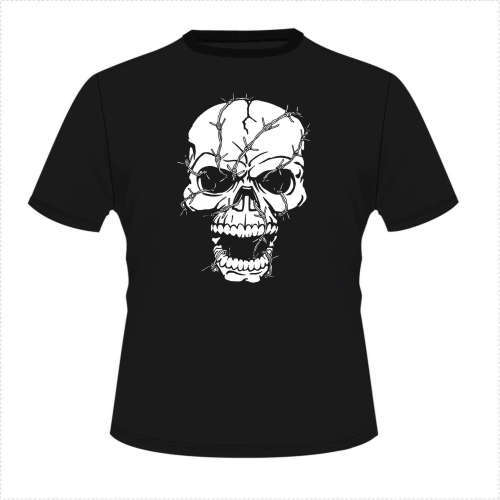 T-shirt Skull theme