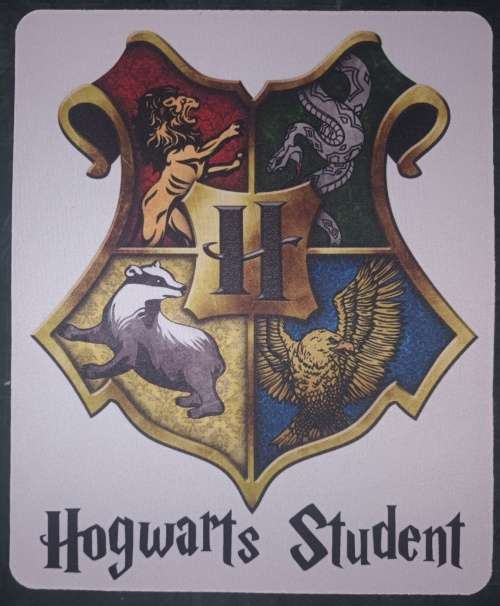 Mouse Pad - Harry Potter, Hogwarts crest