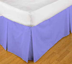 Cotton Percale Night Frill 230 T.C. French Blue