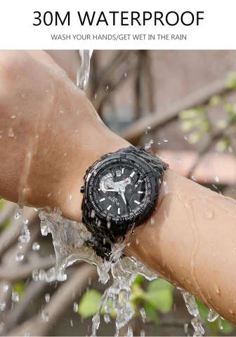 FNGEEN Quartz Watch - Stainless Steel strap/Blue face