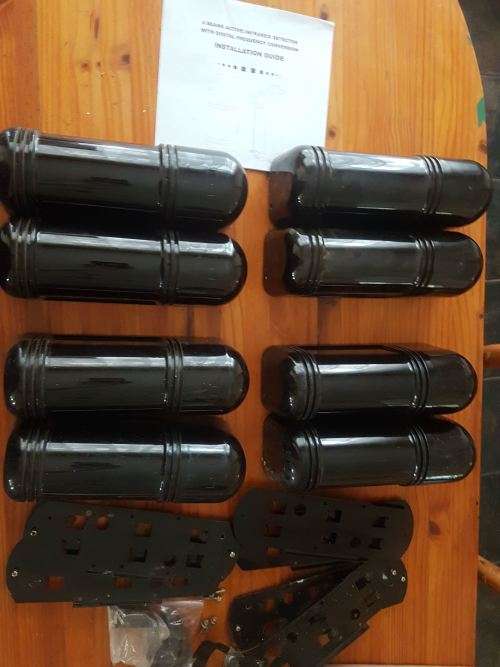 4 sets of Triple laser security beams