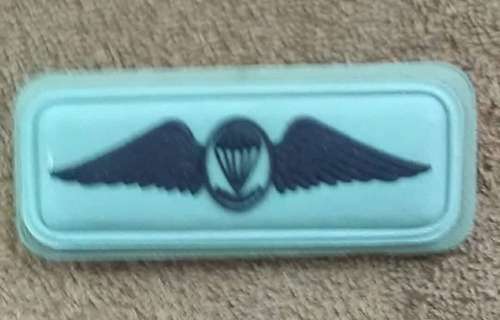 Static Line Instructor Parachute Wing (Camo 2000)