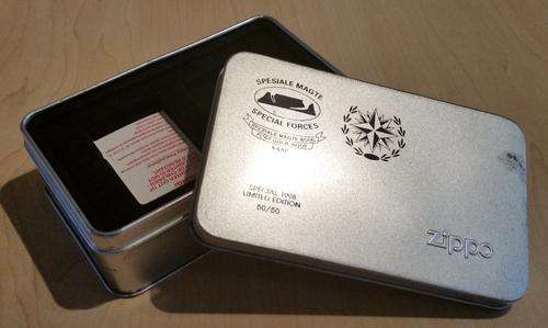 Special Forces - Fort Goeie Hoop - Zippo Tin