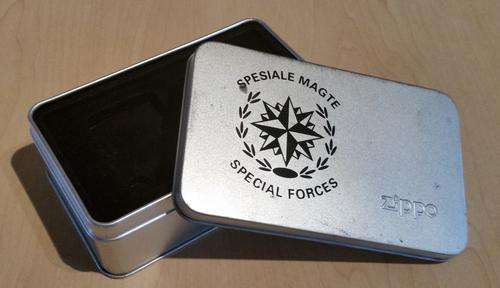Recce Zippo Tin