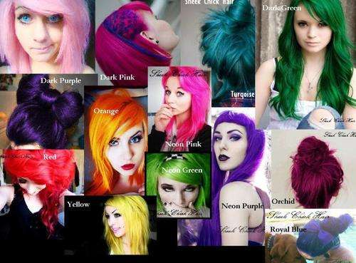 Rainbow's Neon Hair Dye