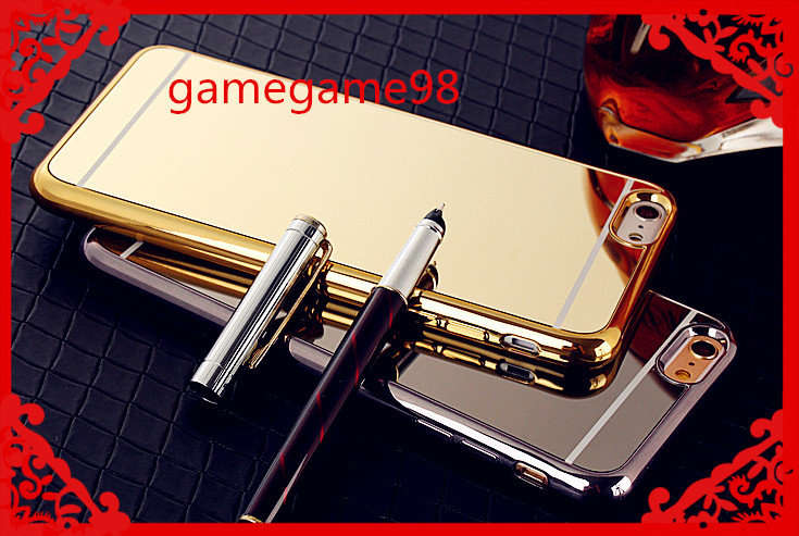 Luxury Mirror Plating  TPU Case Cover for Apple Iphone 6/6S at factory price
