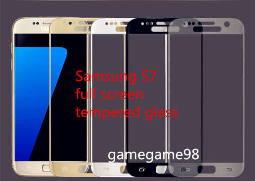 Samsung Galaxy S7 Full Screen Tempered Glass Screen Protector