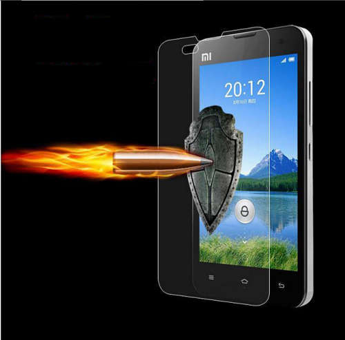 Xiaomi redmi note 2 clear case cover with tempered glass