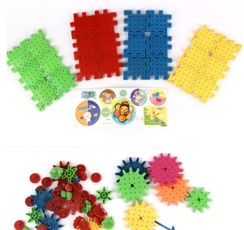 kid's in interesting dynamo electric building blocks educational toy ideal gift,LOCAL STOCK