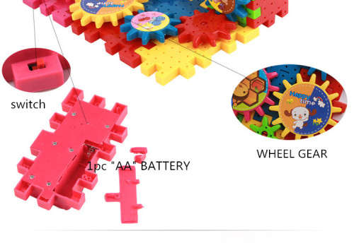 kid's in interesting dynamo electric building blocks educational toy ideal gift,LOCAL STOCK