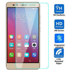 HQ Luxury  Matte Hard Back Protection Cover  Case For Huawei Honor X5,  GR5 with tempered glass