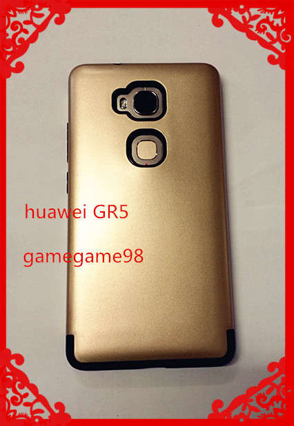 HQ Luxury  Matte Hard Back Protection Cover  Case For Huawei Honor X5,  GR5 with tempered glass