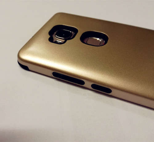 HQ Luxury  Matte Hard Back Protection Cover  Case For Huawei Honor X5,  GR5 with tempered glass