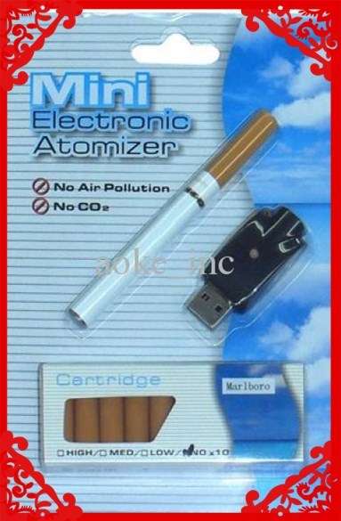 Health Eletronic Cigarette E-cigarette e-cig Gift case with 10 refills and 1 USB charger