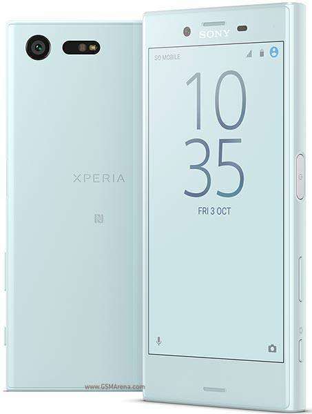 Clear TPU back case with tempered glass for Sony Xperia X Compact