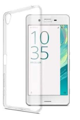 Sony Xperia E5 CLEAR TPU CASE COVER WITH TEMPERED GLASS