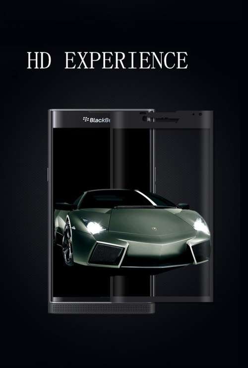 3D Curved Full Tempered Glass Film Screen Protector With Edge For Blackberry Priv, Local Stock.